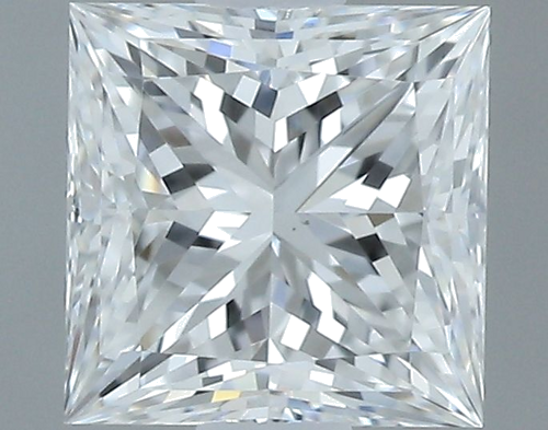 0.52 carat E-VS1 Natūralus Princess Deimantas (1)