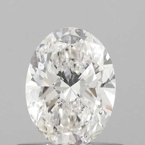 0.55 carat G-VVS2 Natūralus Oval Deimantas (1)