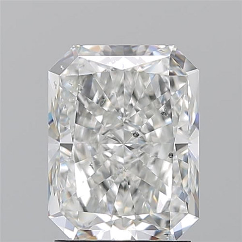 2.01 carat G-SI2 Natūralus Radiant Deimantas (1)