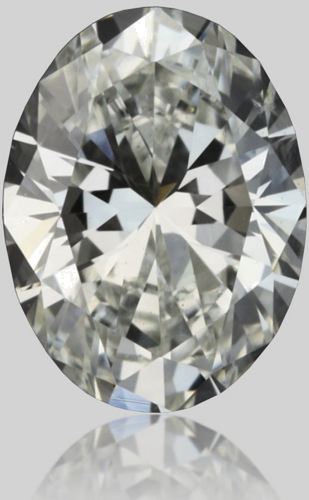 0.29 carat H-SI1 Natūralus Oval Deimantas (1)
