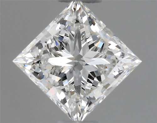 0.6 carat G-SI1 Natūralus Princess Deimantas (1)