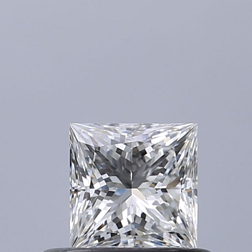 0.43 carat F-VVS2 Natūralus Princess Deimantas (1)