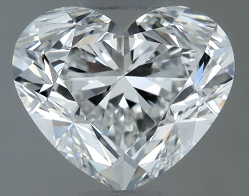 1.01 carat G-VS1 Natūralus Heart Deimantas (1)