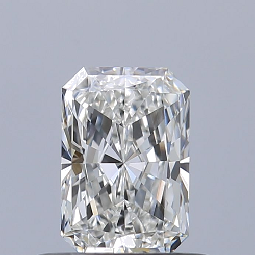 0.52 carat F-VVS2 Natūralus Radiant Deimantas (1)