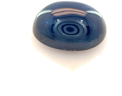 4.95 carat BLUE CABOCHON cut Oval Safyras (1)