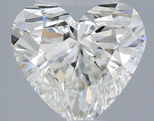 0.4 carat J-VS2 Natūralus Heart Deimantas (1)