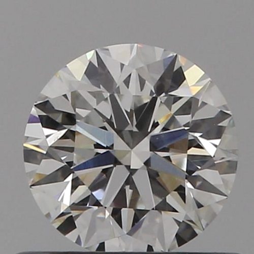 0.52 carat F-SI1 Excellent cut Natūralus Round Deimantas (1)