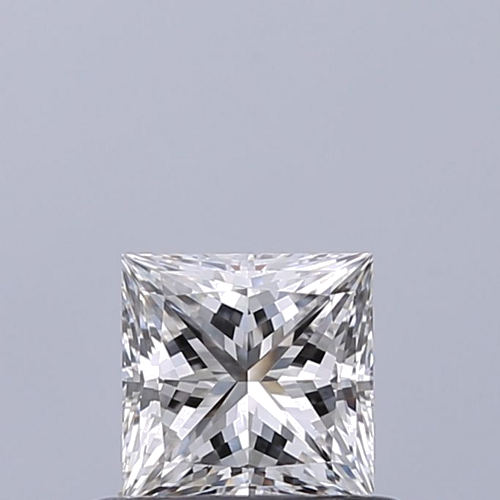 0.52 carat G-VVS2 Natūralus Princess Deimantas (1)