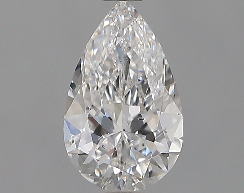 0.51 carat E-SI2 Natūralus Pear Deimantas (1)