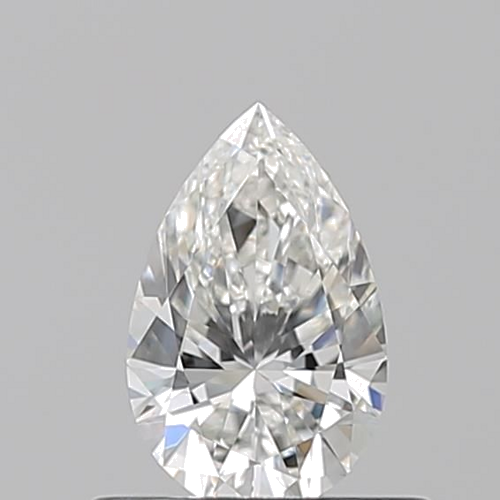 0.5 carat H-VS1 Natūralus Pear Deimantas (1)