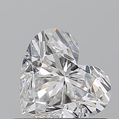 0.71 carat G-VS2 Natūralus Heart Deimantas (1)