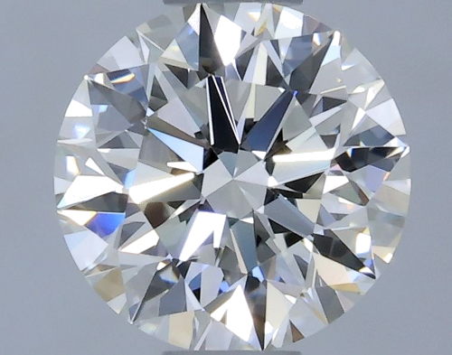 0.52 carat I-VVS1 Excellent cut Natūralus Round Deimantas (1)