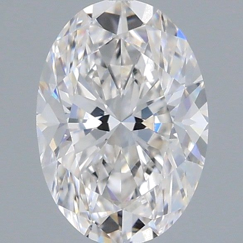0.6 carat G-VVS2 Natūralus Oval Deimantas (1)