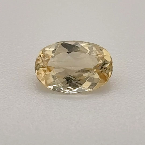 0.61 carat YELLOW Oval Topaz (1)