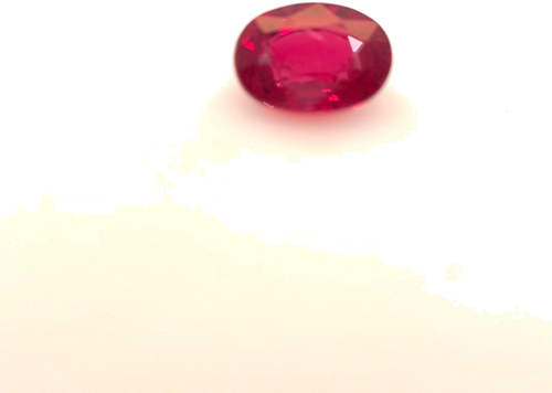 0.58 carat RED Oval Rubinas (1)