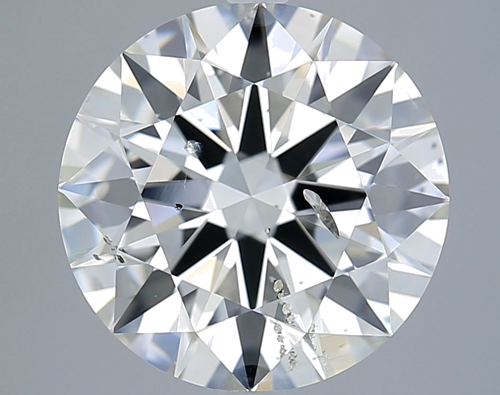 6.52 carat I-SI2 Excellent cut Natūralus Round Deimantas (1)