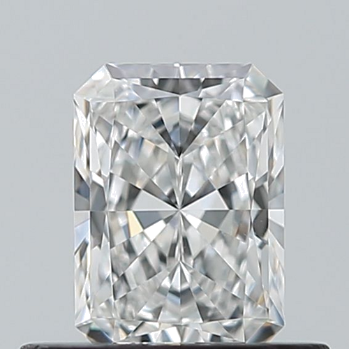 0.51 carat E-VS2 Natūralus Radiant Deimantas (1)