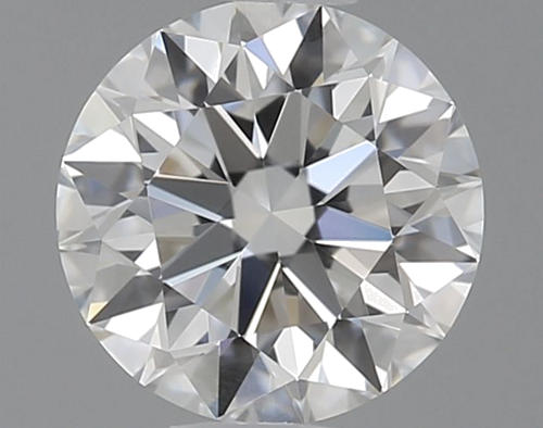 0.56 carat F-VVS2 Excellent cut Natūralus Round Deimantas (1)