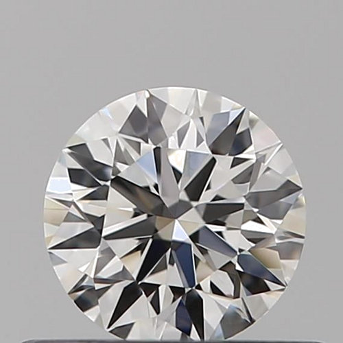 0.37 carat F-VVS1 Excellent cut Natūralus Round Deimantas (1)