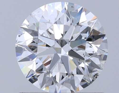 0.95 carat D-SI1 Excellent cut Natūralus Round Deimantas (1)