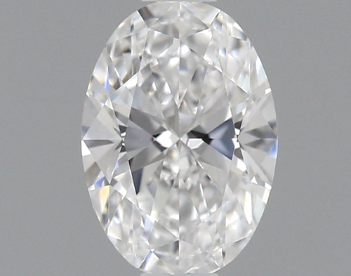 0.5 carat D-VS1 Natūralus Oval Deimantas (1)