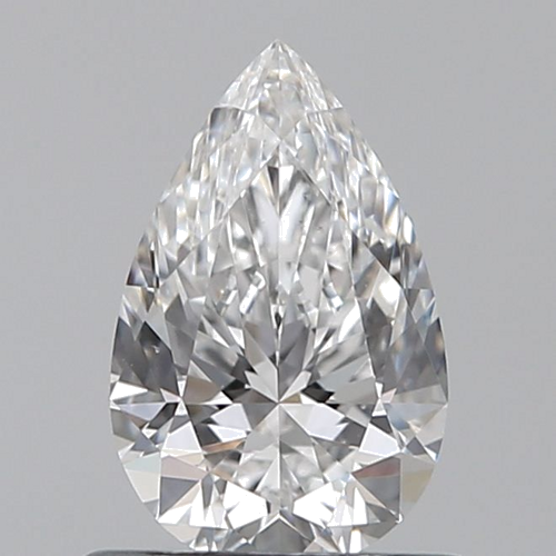 0.62 carat D-VS2 Natūralus Pear Deimantas (1)