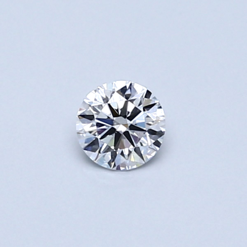 0.23 carat D-VS2 Very Good cut Natūralus Round Deimantas (1)