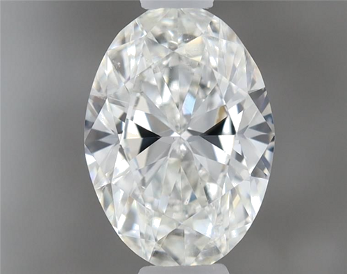 0.62 carat H-SI1 Natūralus Oval Deimantas (1)