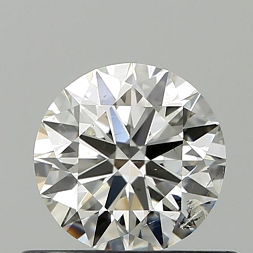 0.54 carat I-SI2 Very Good cut Natūralus Round Deimantas (1)