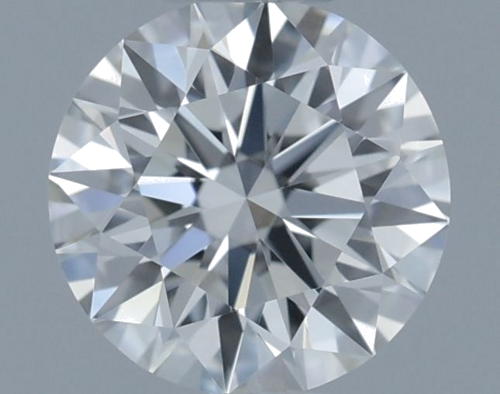 0.42 carat H-VVS1 Excellent cut Natūralus Round Deimantas (1)