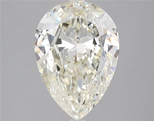 2.01 carat K-SI2 Natūralus Pear Deimantas (1)