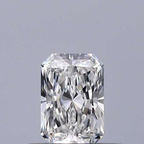 0.3 carat F-VVS2 Natūralus Radiant Deimantas (1)