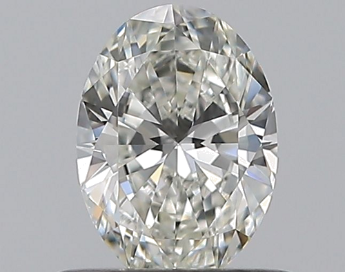 0.5 carat I-VS2 Natūralus Oval Deimantas (1)
