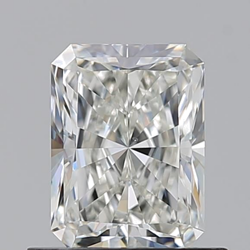 0.76 carat I-VS2 Natūralus Radiant Deimantas (1)