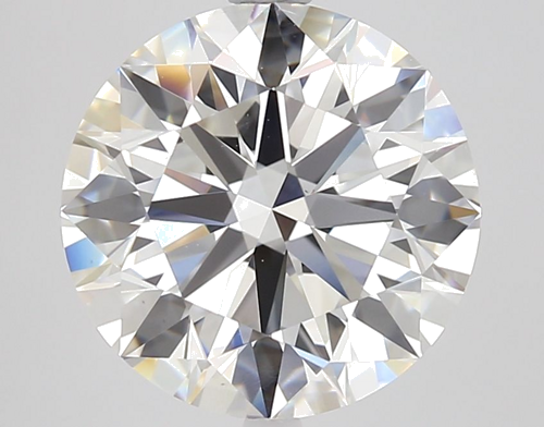 4.01 carat F-SI1 Excellent cut Natūralus Round Deimantas (1)