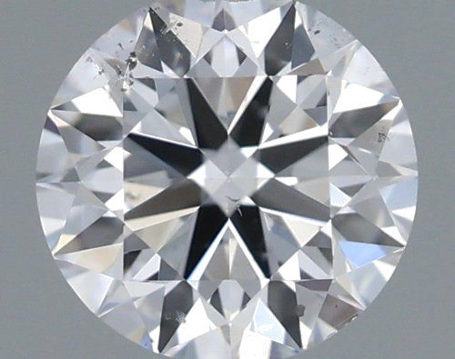 0.5 carat D-SI2 Very Good cut Natūralus Round Deimantas (1)