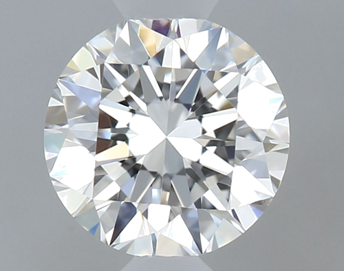 0.5 carat F-VVS1 Excellent cut Natūralus Round Deimantas (1)