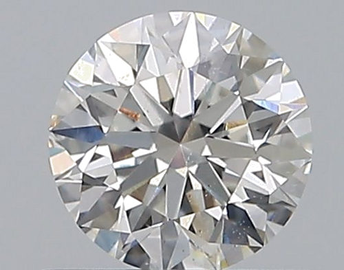 0.59 carat G-SI2 Excellent cut Natūralus Round Deimantas (1)