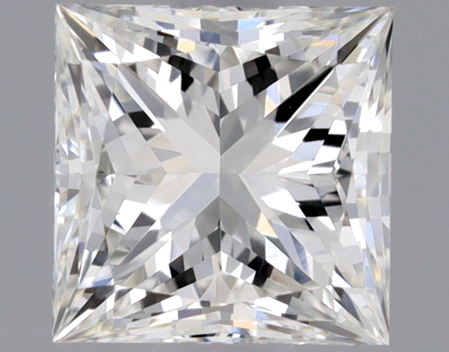 0.43 carat G-VVS2 Natūralus Princess Deimantas (1)