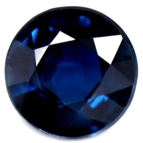 0.55 carat BLUE Round Safyras (1)