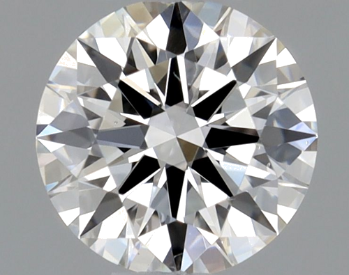 0.46 carat F-SI1 Excellent cut Natūralus Round Deimantas (1)