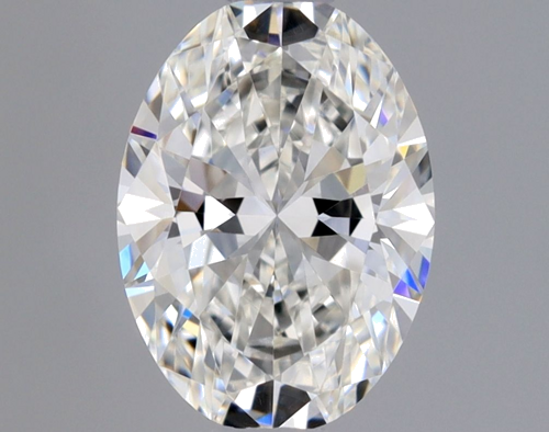 0.5 carat G-IF Natūralus Oval Deimantas (1)
