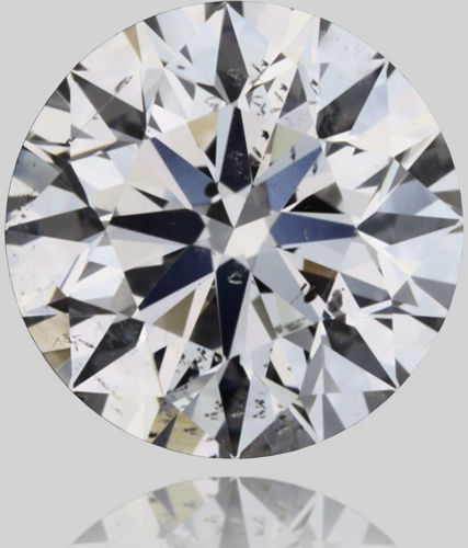 0.5 carat D-SI2 Excellent cut Natūralus Round Deimantas (1)
