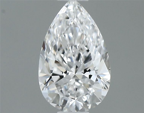0.4 carat D-VVS1 Natūralus Pear Deimantas (1)