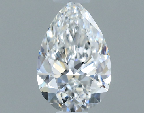 0.35 carat E-VVS1 Natūralus Pear Deimantas (1)