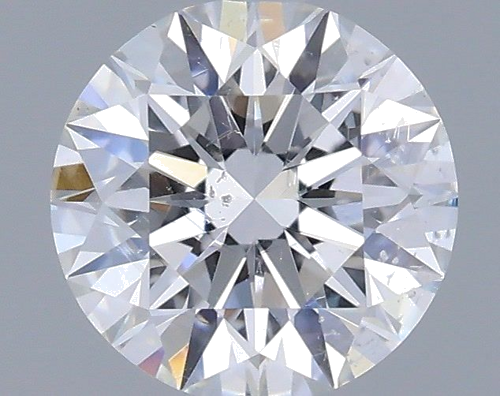 0.56 carat E-SI2 Excellent cut Natūralus Round Deimantas (1)