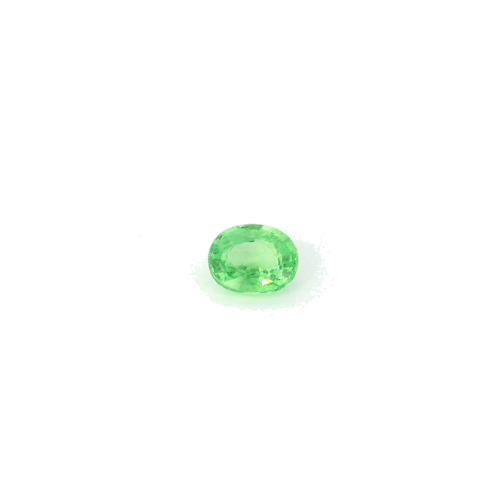 0.35 carat GREEN Oval Garnet (1)