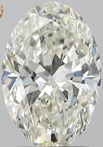 2.01 carat J-VS2 Natūralus Oval Deimantas (1)