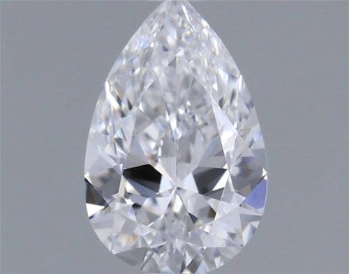 0.33 carat D-VVS2 Natūralus Pear Deimantas (1)
