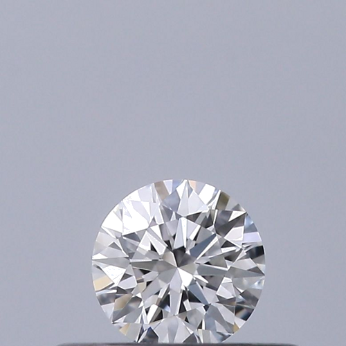 0.21 carat D-VVS1 Excellent cut Natūralus Round Deimantas (1)